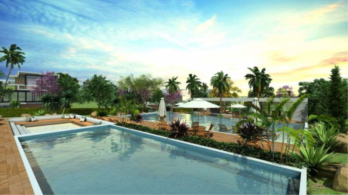 Piscina Infantil e Pool Lounge com 50m² de área para diversão dos pequenos